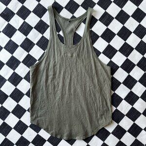 Alphalete Heavy Cotton Core Stringer - L